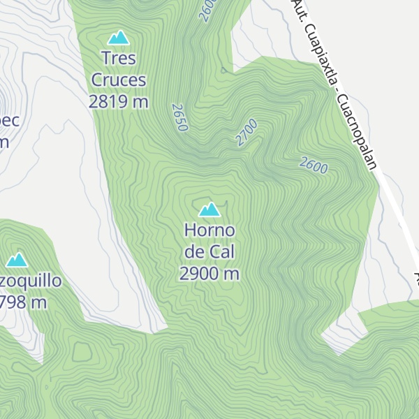 Map of Horno de Cal