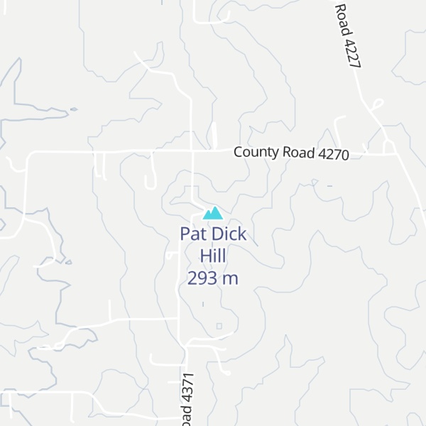 Map of Pat Dick Hill