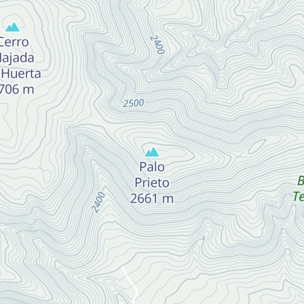 Map of Palo Prieto