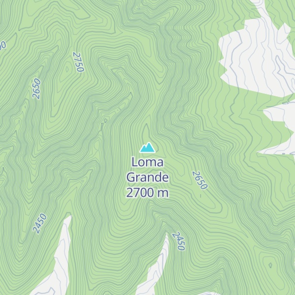 Map of Loma Grande