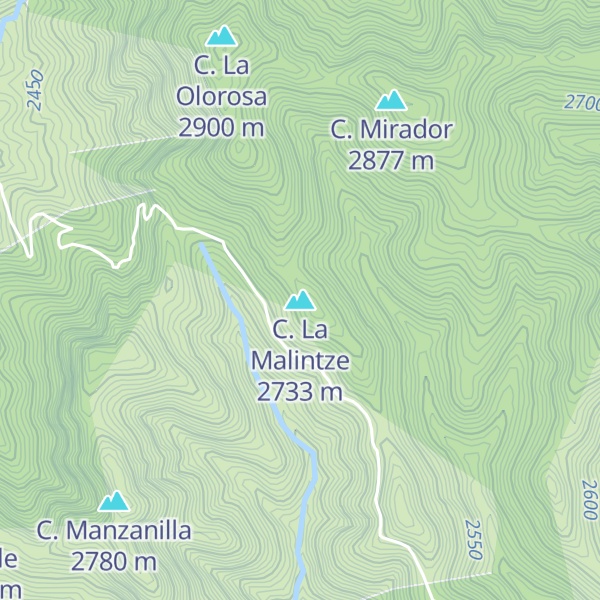 Map of C. La Malintze