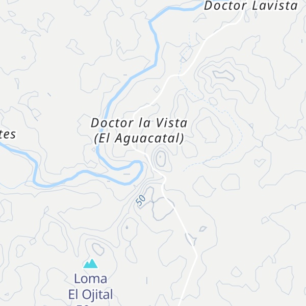 Map of Loma La Vibora