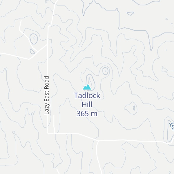 Map of Tadlock Hill