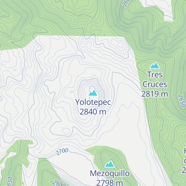 Map of Yolotepec