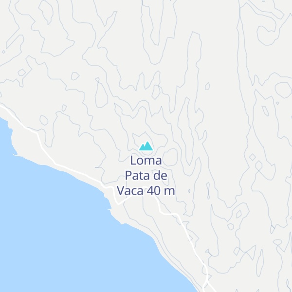 Map of Loma Pata de Vaca