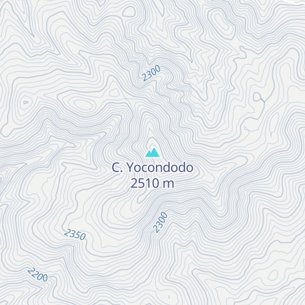 Map of C. Yocondodo