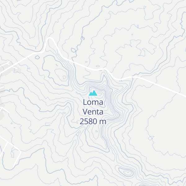 Map of Loma Venta