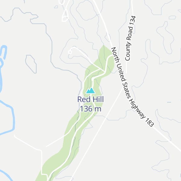 Map of Red Hill