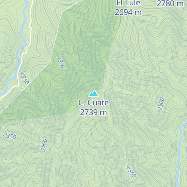 Map of C. Cuate