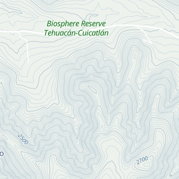 Map of El Volcancillo