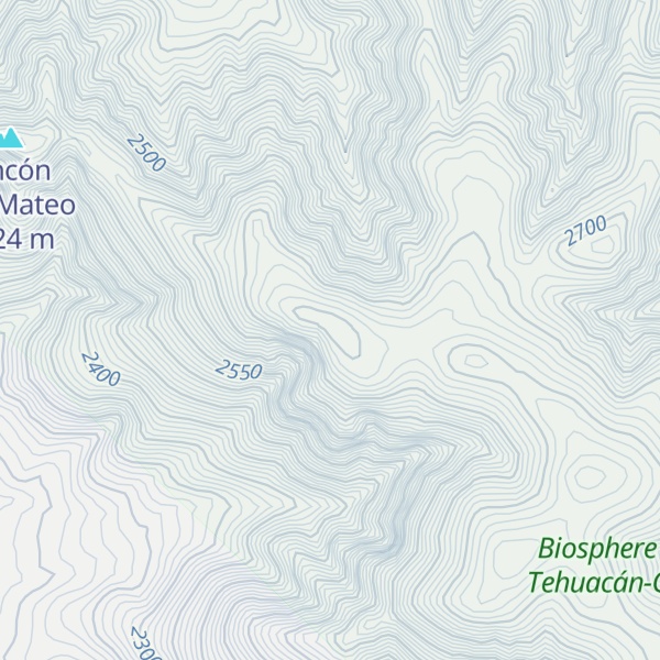 Map of Tierra Colorada