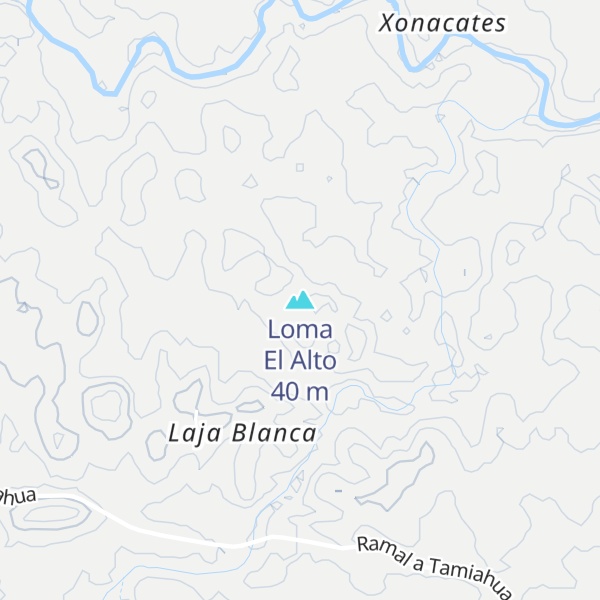 Map of Loma El Alto