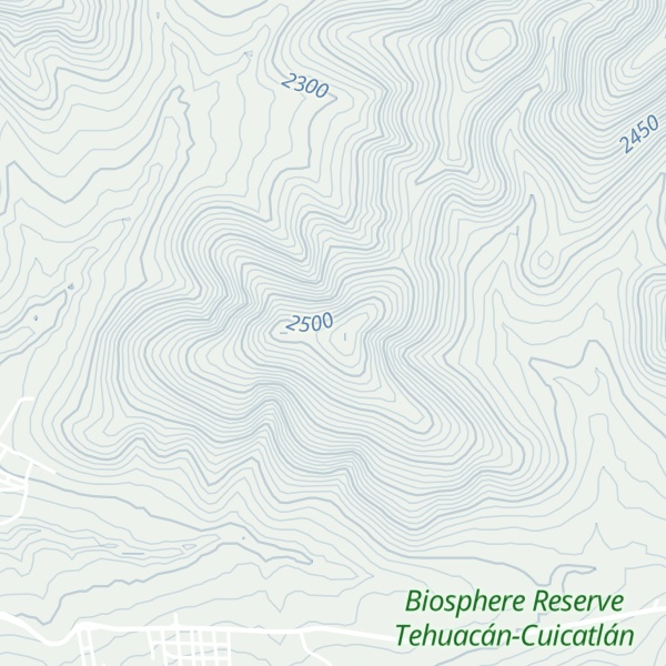 Map of El Mogote