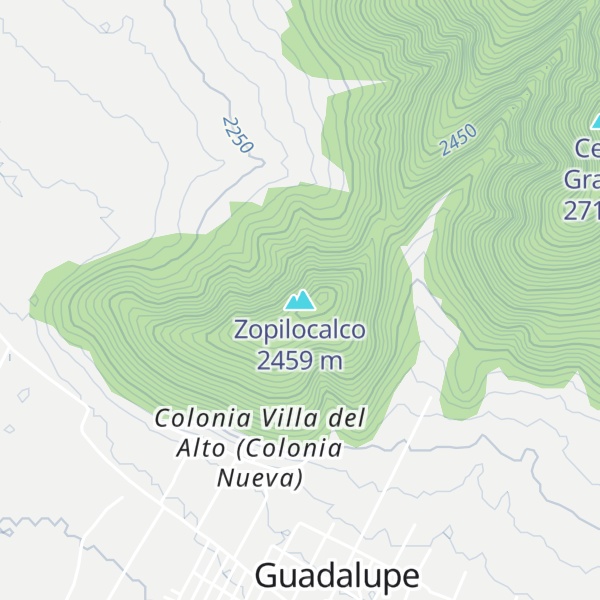 Map of Zopilocalco