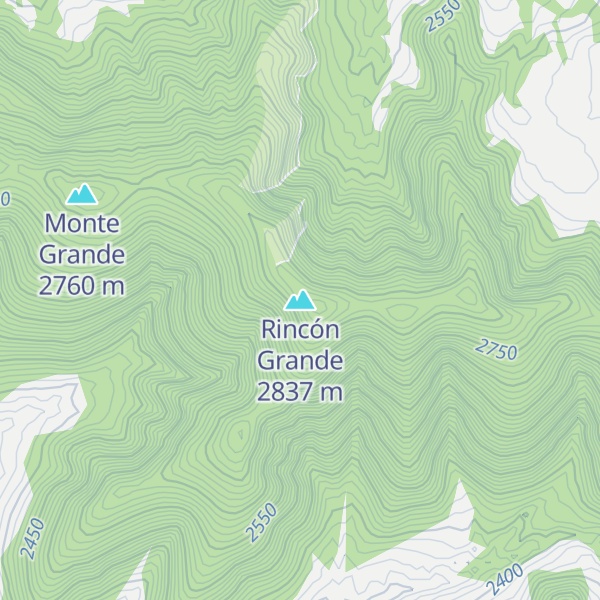 Map of Rincón Grande
