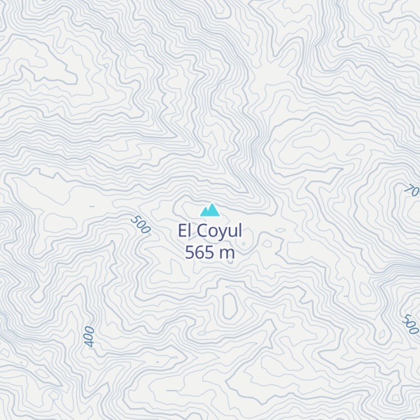 Map of El Coyul