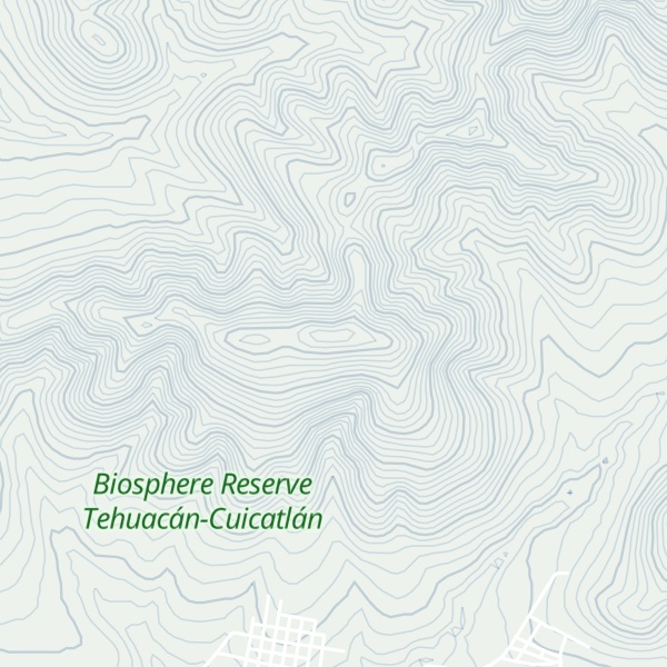 Map of La Piedra Hincada