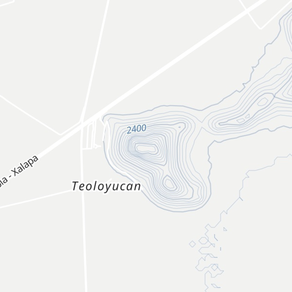 Map of Cerro La Leona