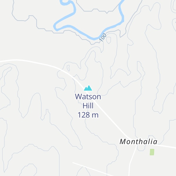 Map of Watson Hill