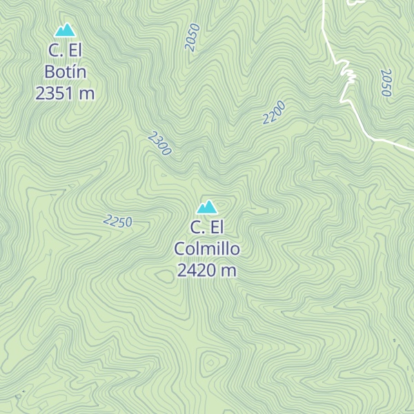 Map of C. El Colmillo