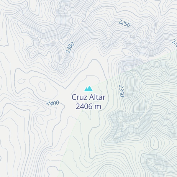Map of Cruz Altar