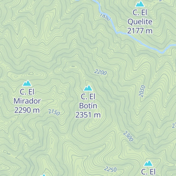 Map of C. El Botín