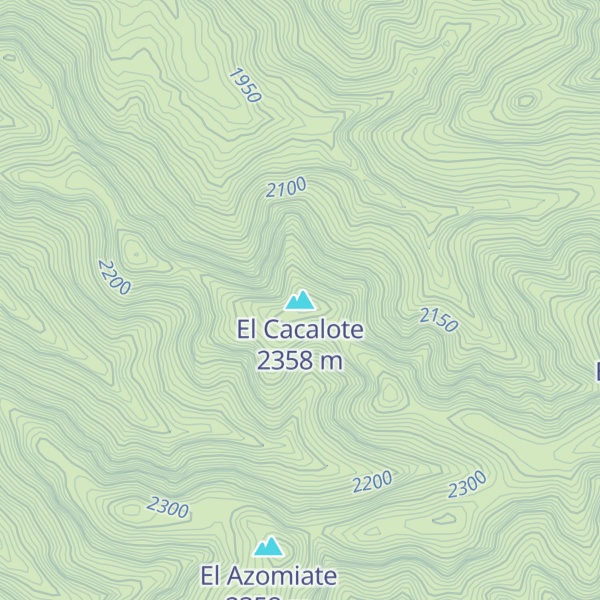 Map of El Cacalote