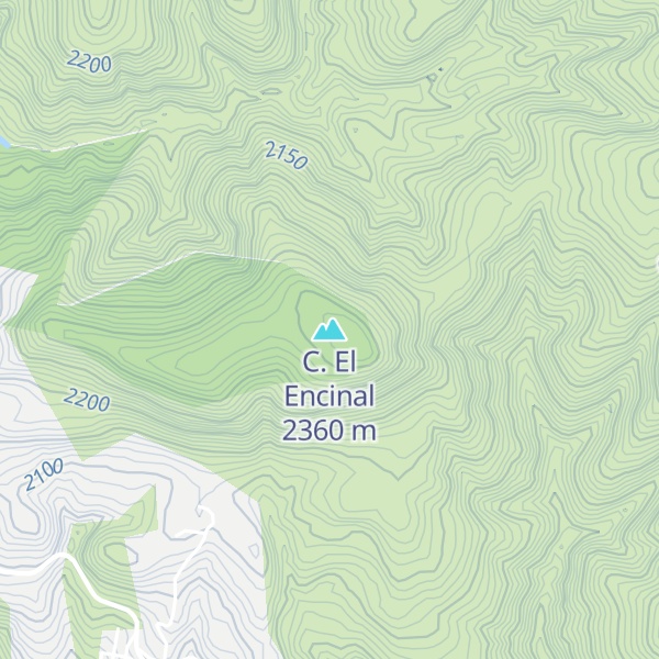 Map of C. El Encinal