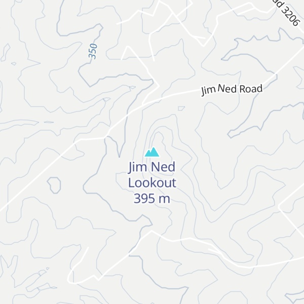 Map of Jim Ned Lookout
