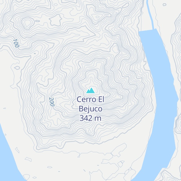 Map of Cerro El Bejuco