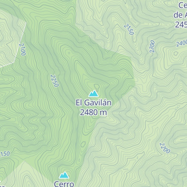Map of El Gavilán
