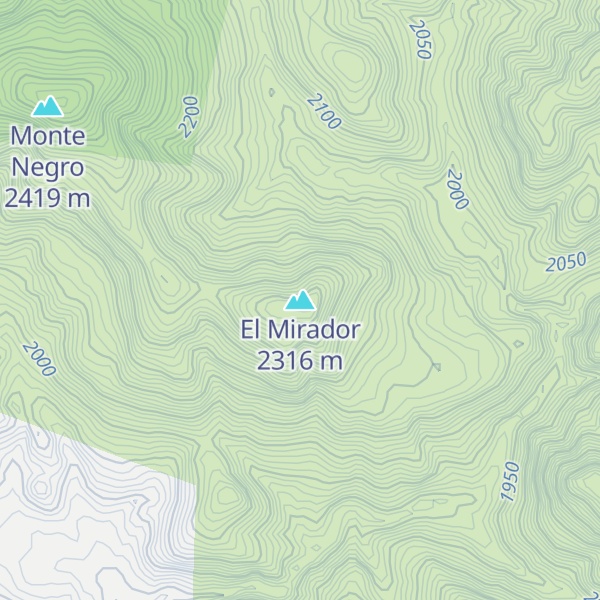 Map of El Mirador