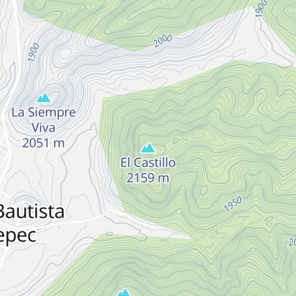 Map of El Castillo