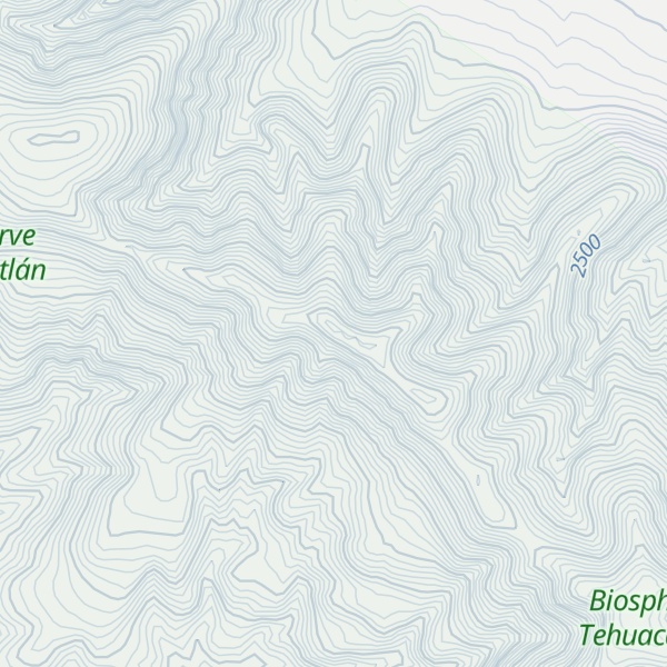 Map of Tecamachalco Viejo