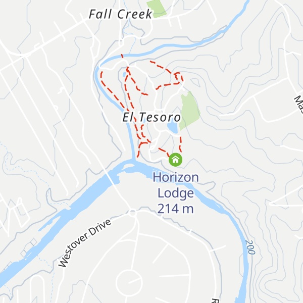 Map of Discovery Lodge