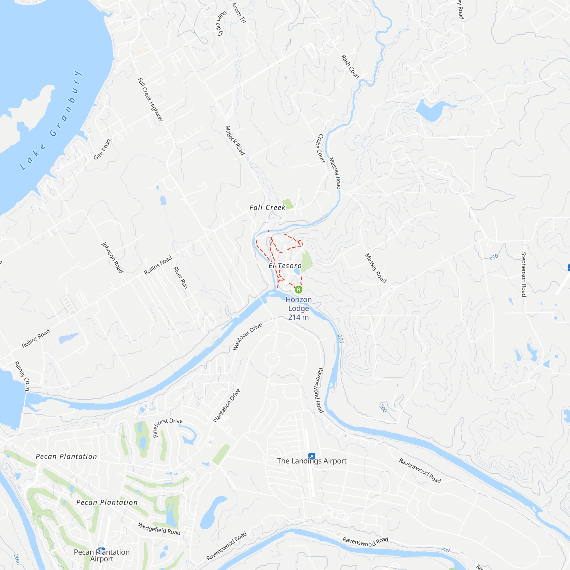 Discovery Lodge map