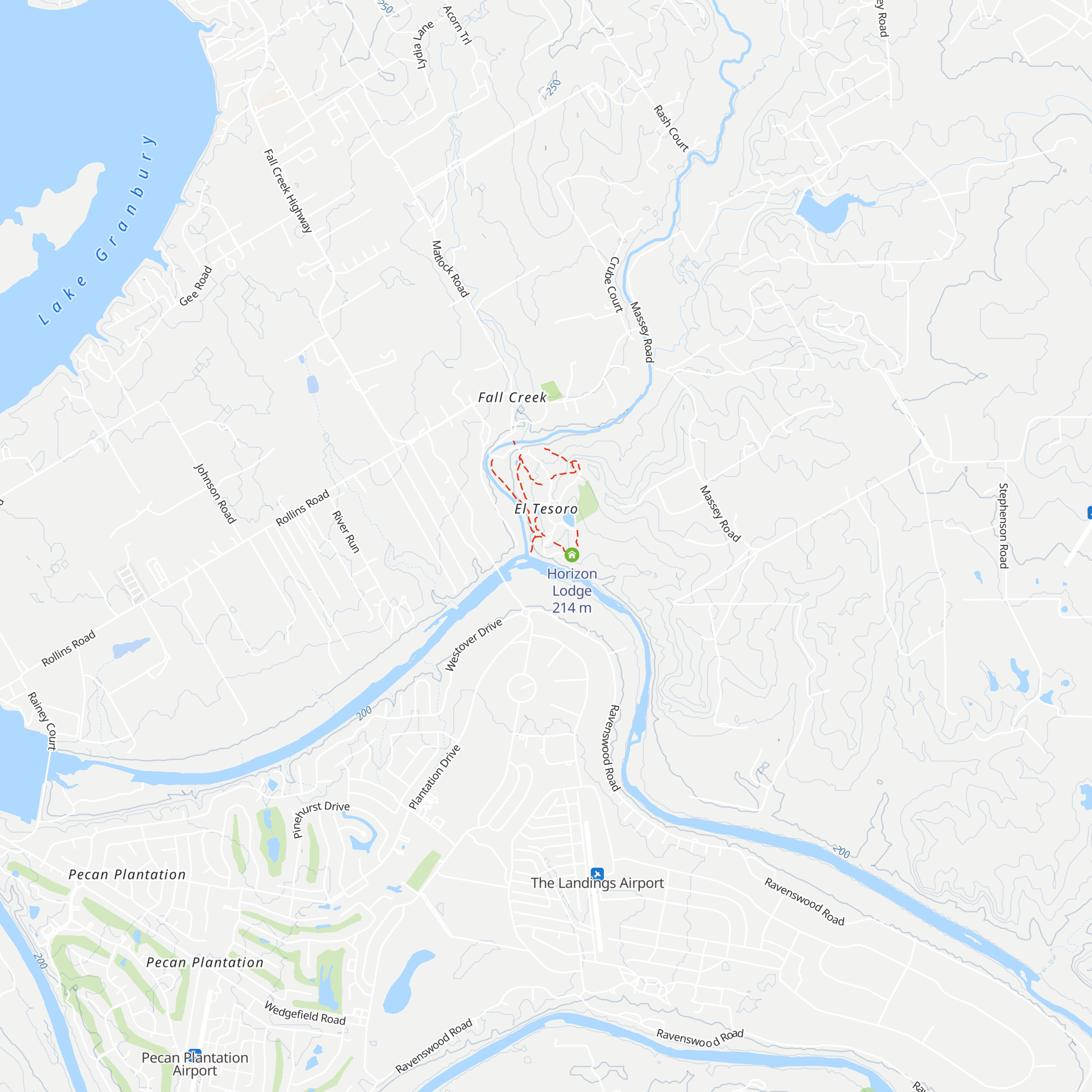 Discovery Lodge map