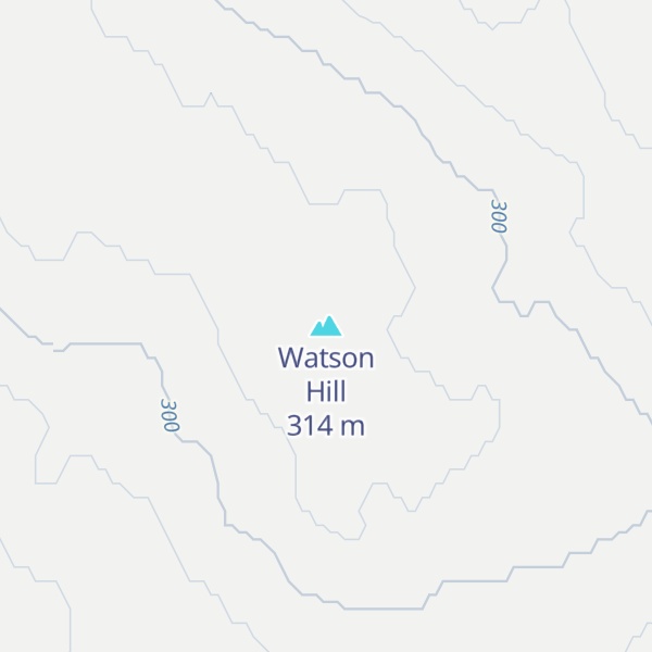 Map of Watson Hill