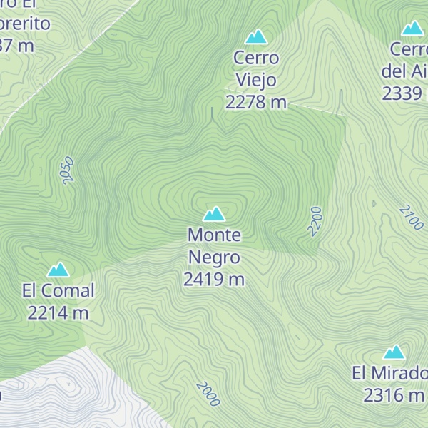 Map of Monte Negro