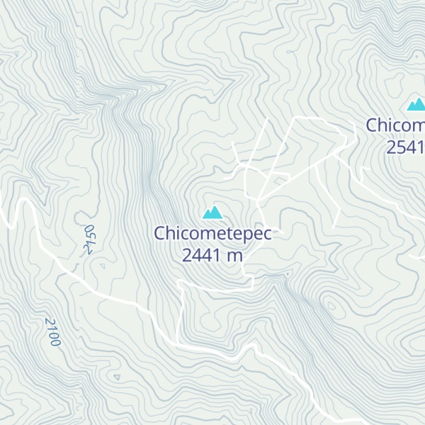 Map of Chicometepec
