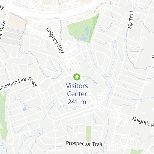Map of Visitors Center