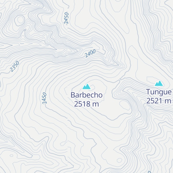 Map of Barbecho