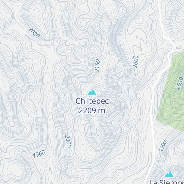 Map of Chiltepec