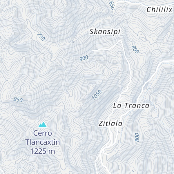 Map of Cerro El Cristal