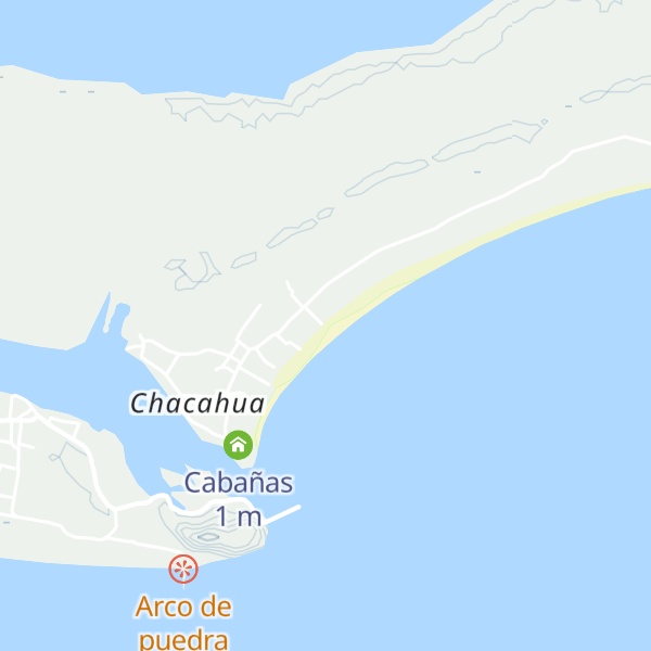 Map of Cabañas Altamar