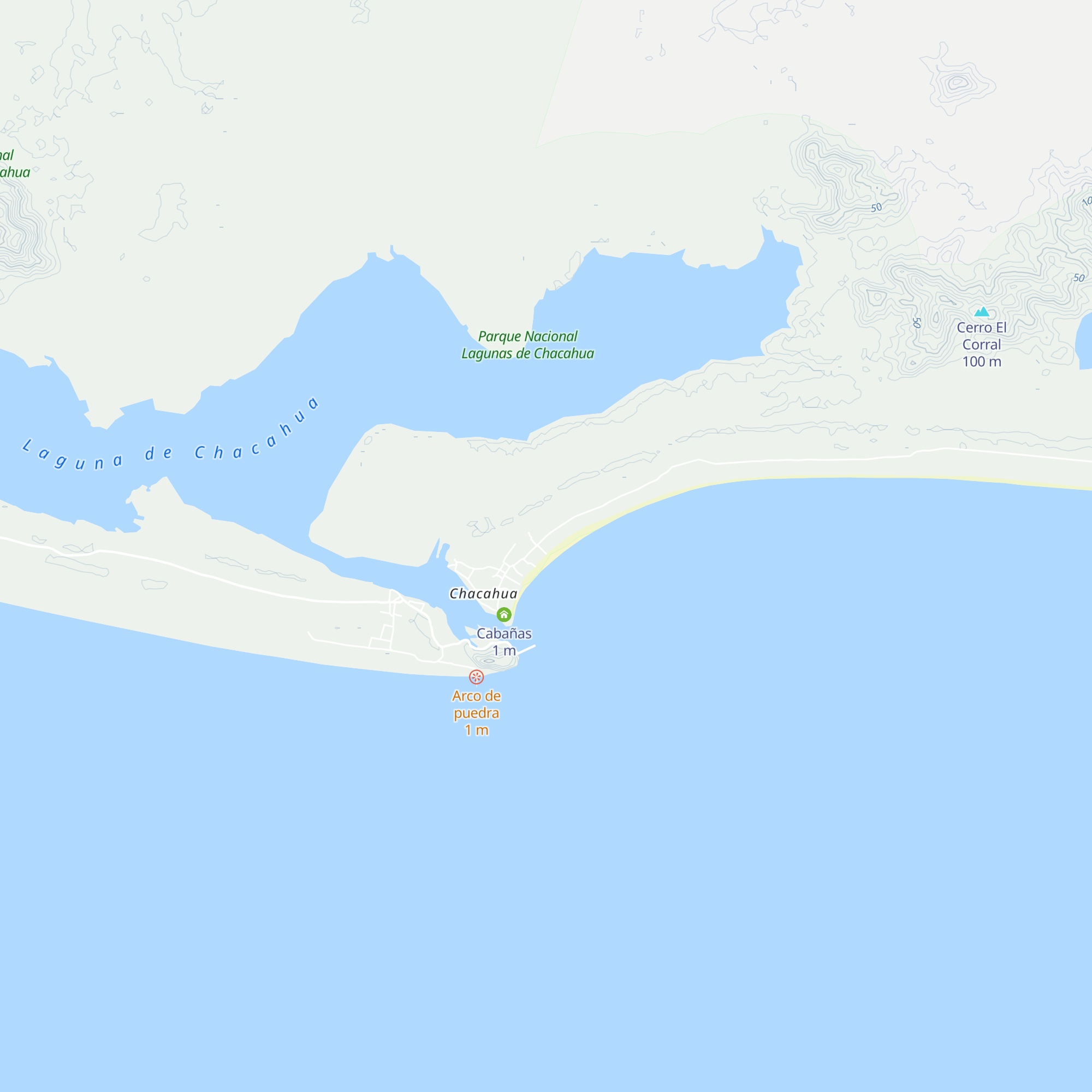 Mia del Mar map