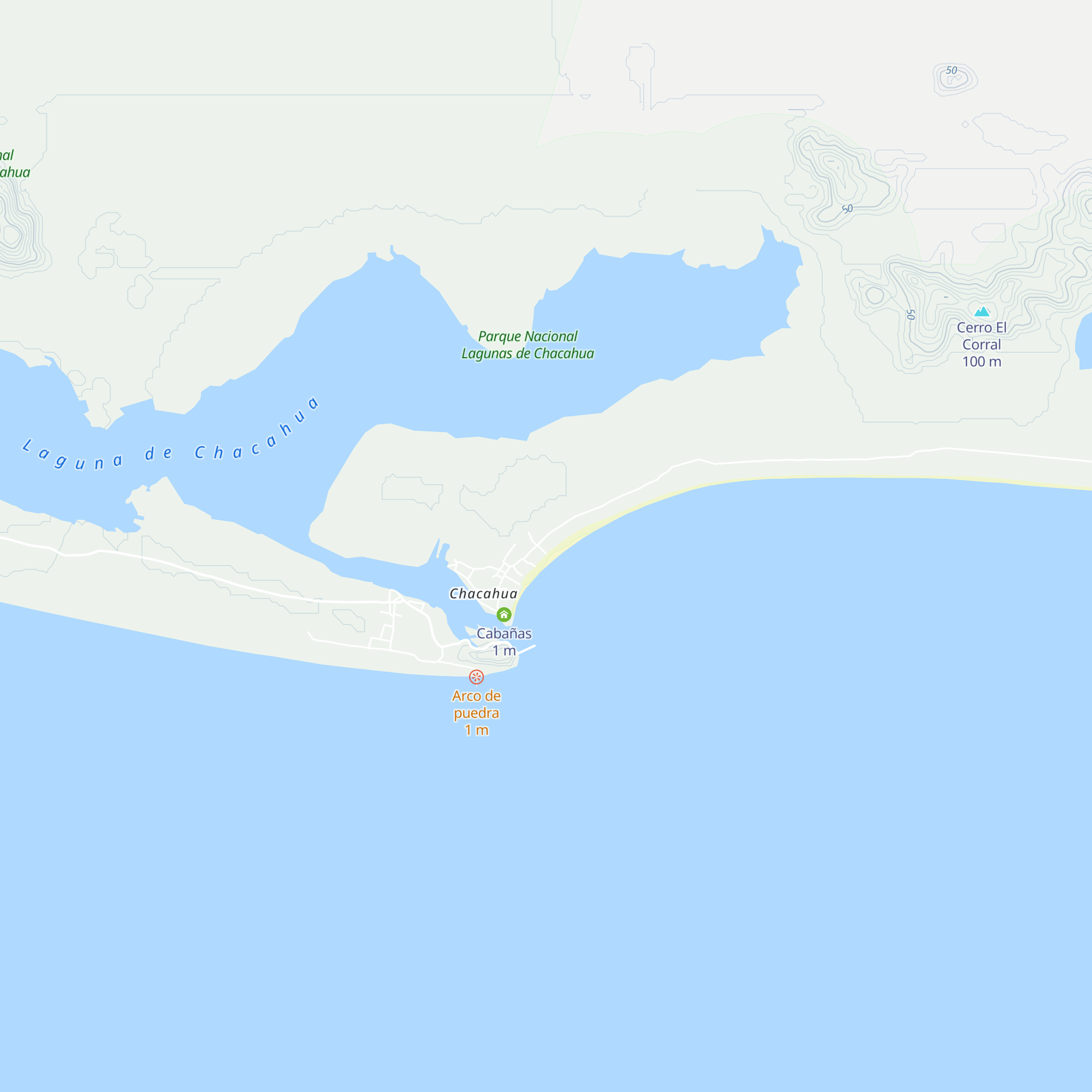 Mia del Mar map
