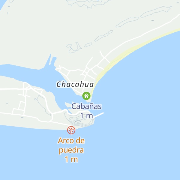 Map of Cabañas Rojo Amanacer
