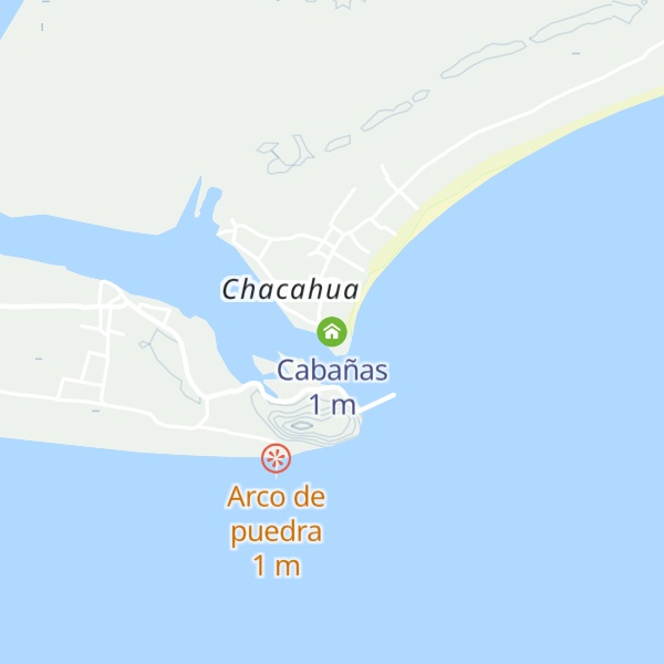 Map of Cabañas