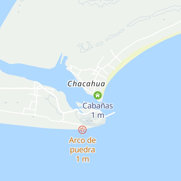 Map of Cabañas